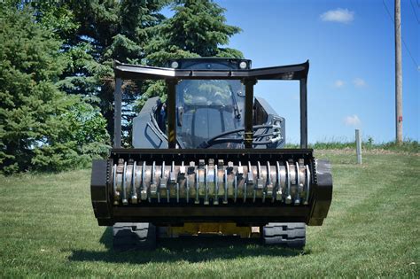 lawn mower for skid steer|mowing attachment for skid steer.